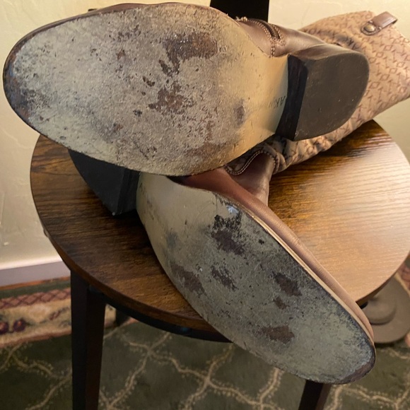 Anne Klein Tall Brown Boots - Picture 4 of 4